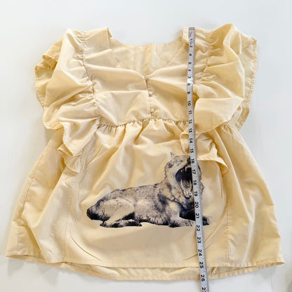 rawr ruffle blouse (xl)