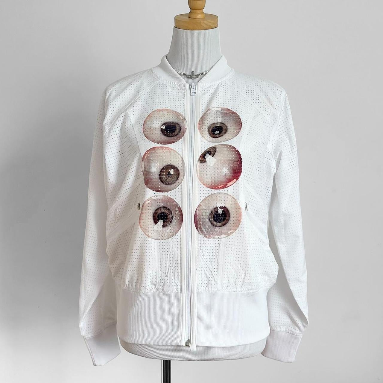 eyeball zip jacket (m)