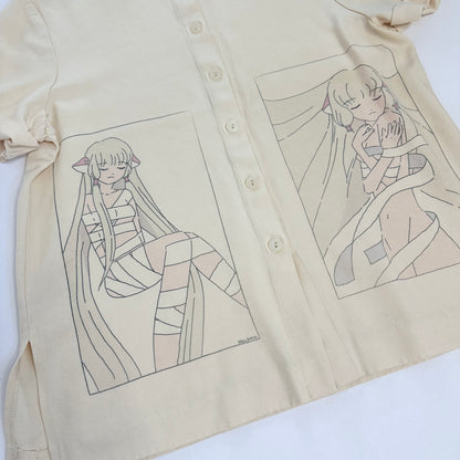chii button up blouse (m)