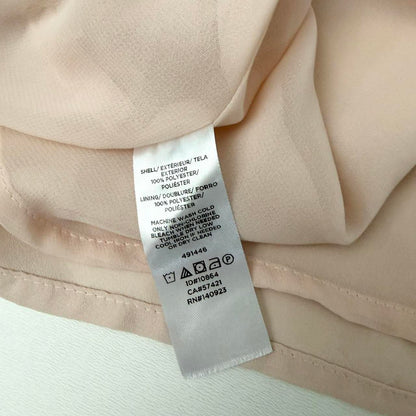 contagious locket velvet chiffon blouse (large)