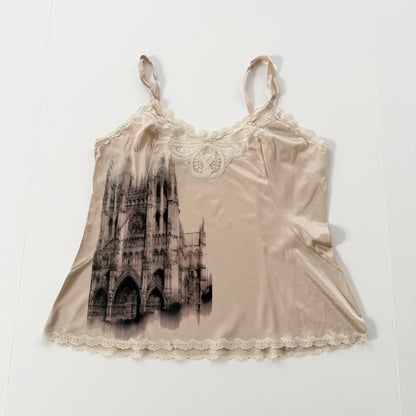 cathedral slip cami and skirt set (s)