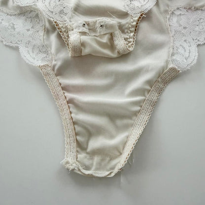 rawr vintage slip lace bodysuit (s/m)
