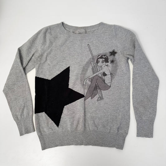 star girl cotton sweater (s)