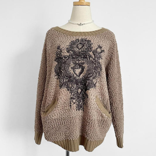 sacred heart sweater (m)
