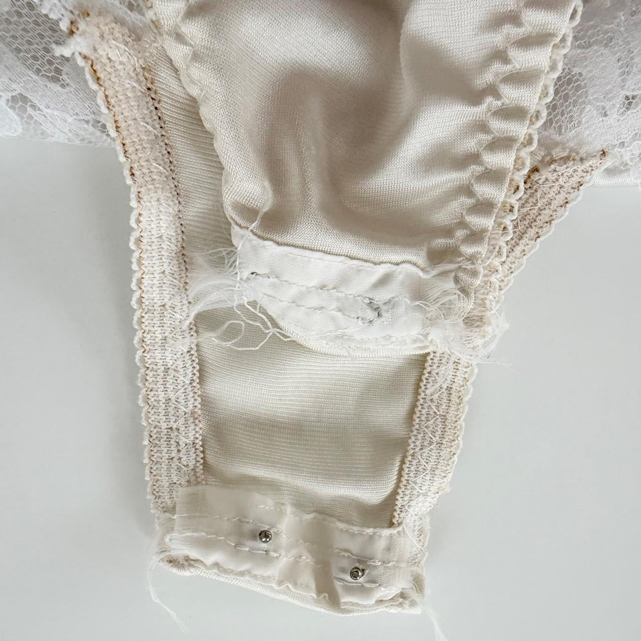 rawr vintage slip lace bodysuit (s/m)
