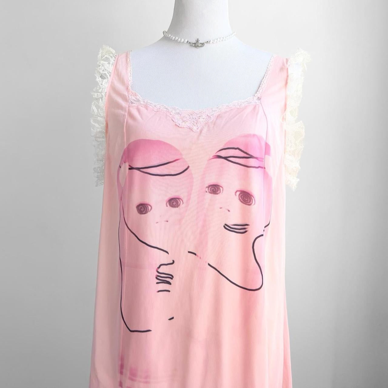 android twins vintage slip dress (xl)