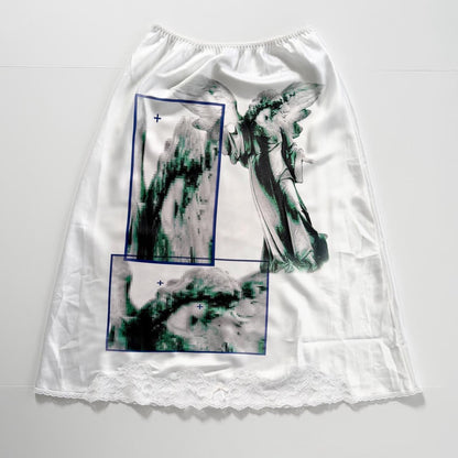 archangel glitch vintage slip skirt (large)