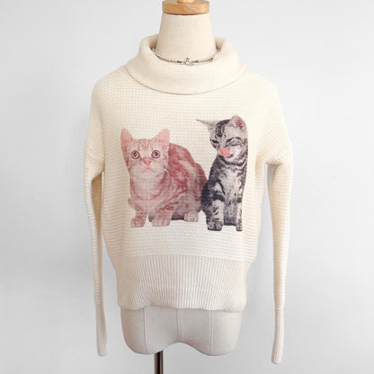 kittens sweater (xs)