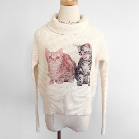 kittens sweater (xs)