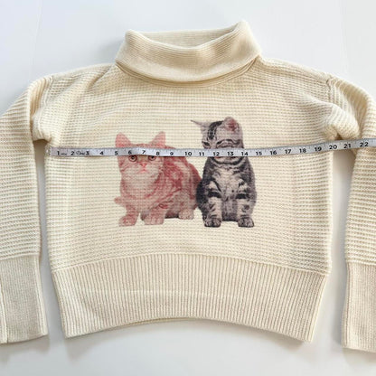 kittens sweater (xs)