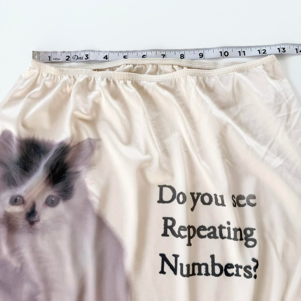 angels are talking vintage slip skirt (m)