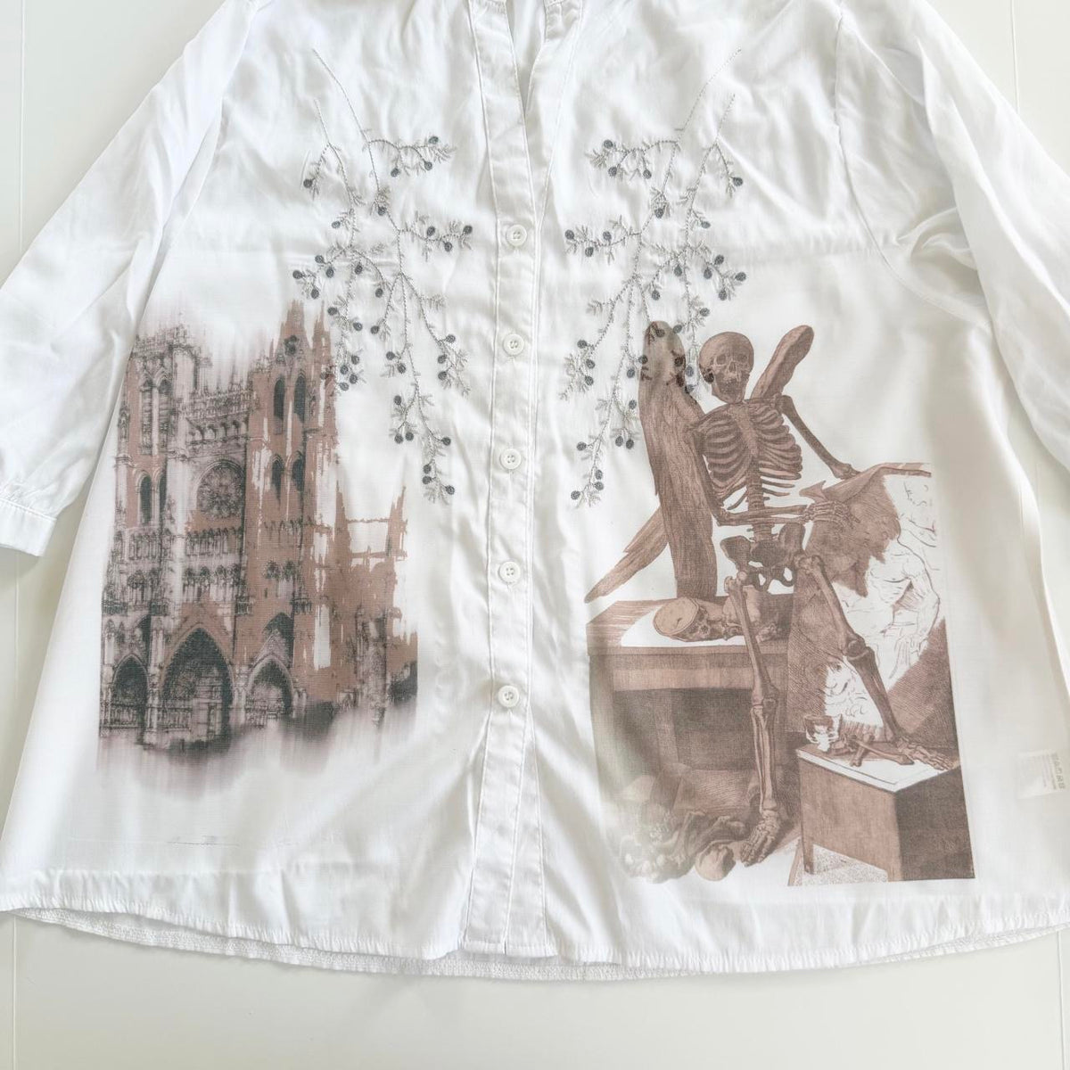 angel core embroidered blouse (xl)