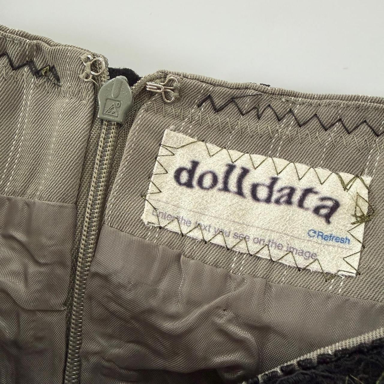 reworked rosary garter mini skirt (s/m)