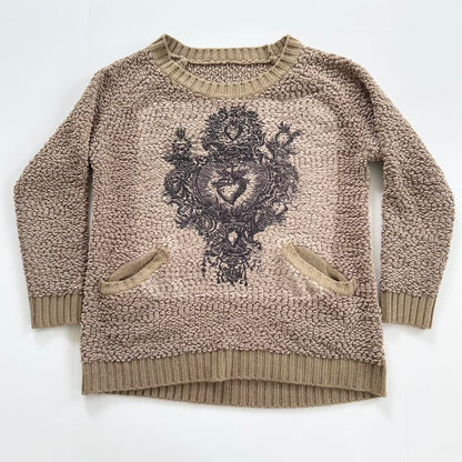 sacred heart sweater (m)