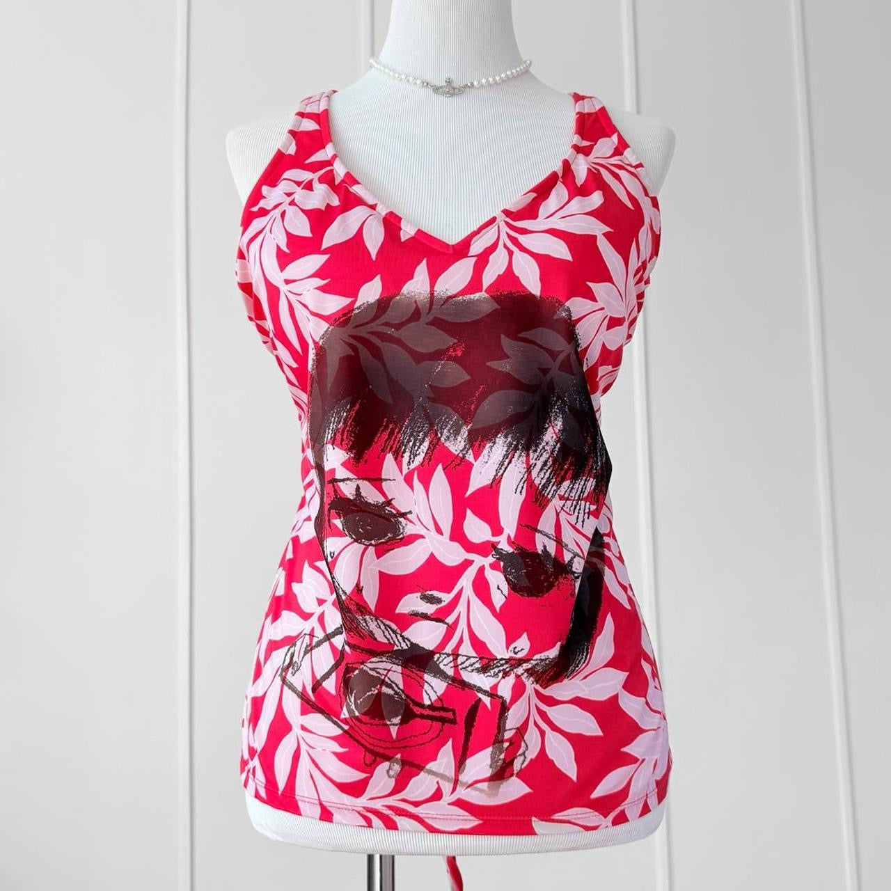 nervous girl tankini (xl)