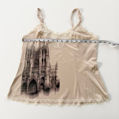 cathedral slip cami and skirt set (s)