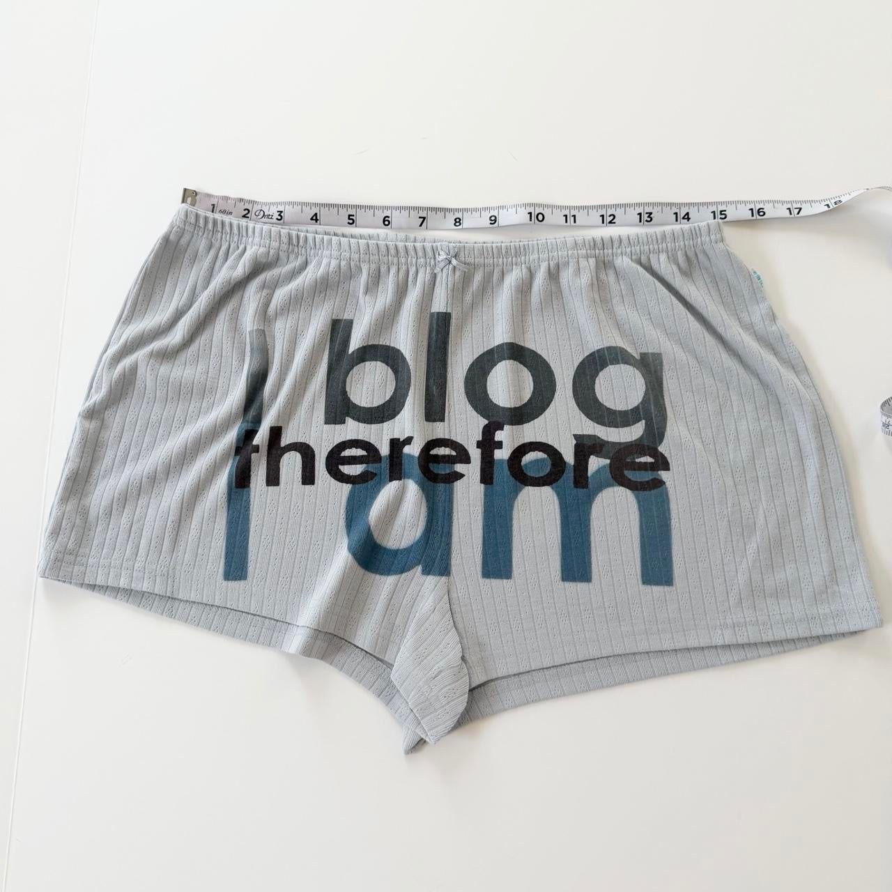 girl blogger pointelle shorts (large)
