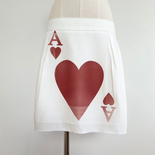 ace of hearts vintage skirt (large)