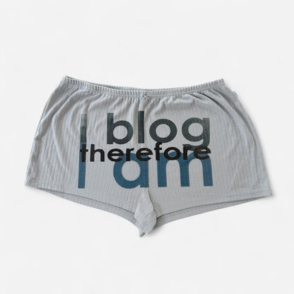 girl blogger pointelle shorts (large)