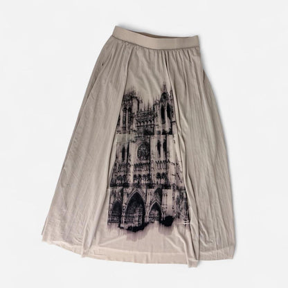 vkei cathedral vintage maxi skirt (s)