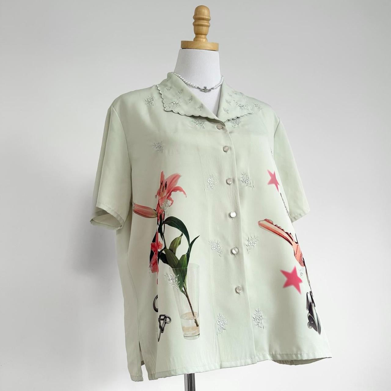 trinkets vintage blouse (xl)