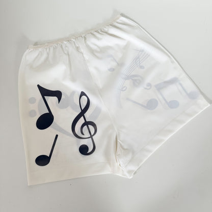 music notes vintage bloomers (xs/s)