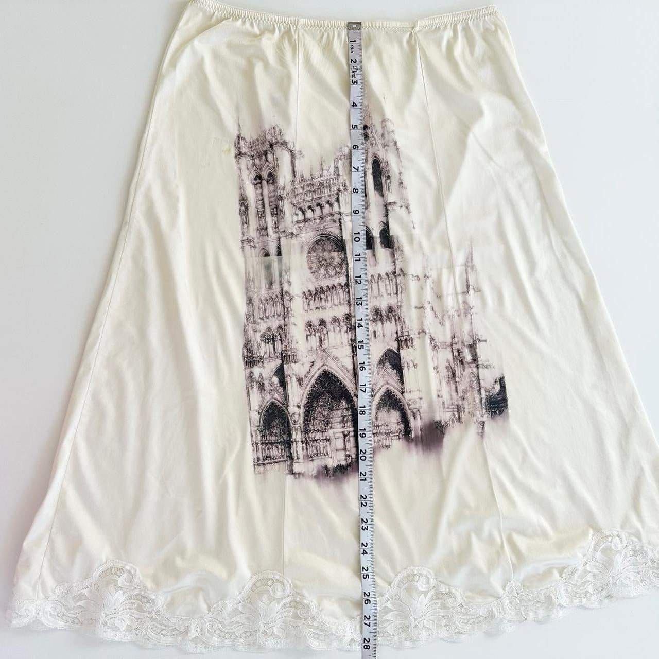 cathedral vintage slip skirt (m)