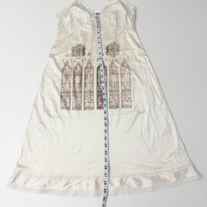 stained glass vintage slip dress (large)