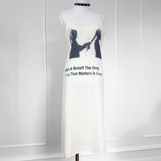 only thing that matters slip dress (xl)