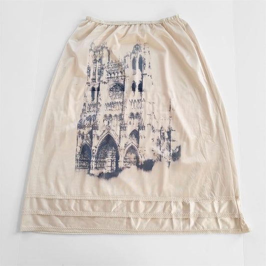 cathedral vintage slip skirt (m/l)