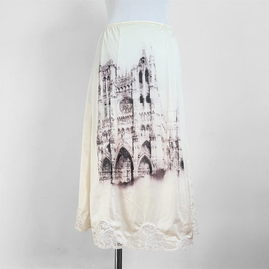 cathedral vintage slip skirt (m)
