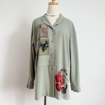 stamps shirt jacket (m)