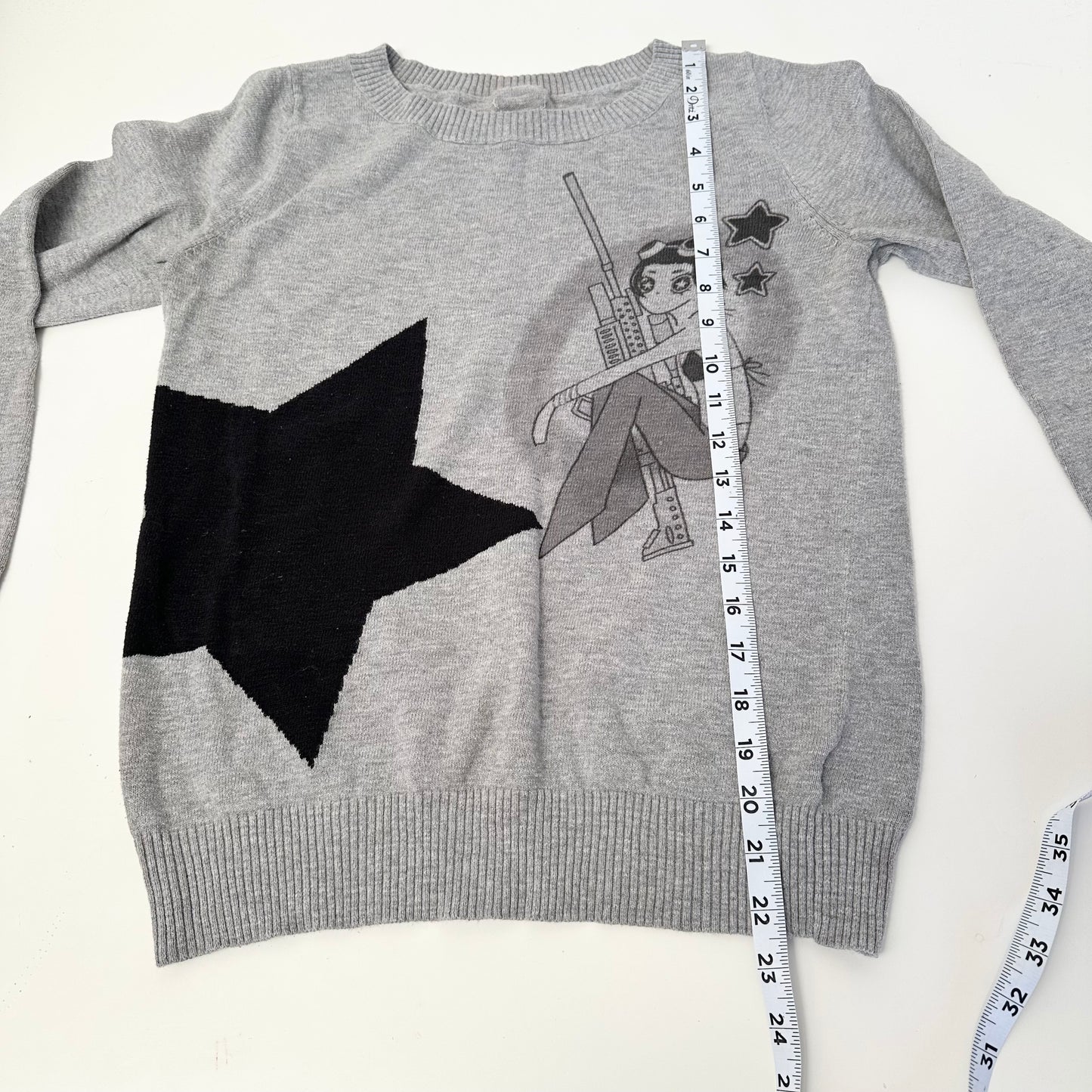 star girl cotton sweater (s)