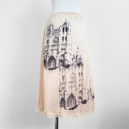 cathedral vintage slip skirt (s/m)