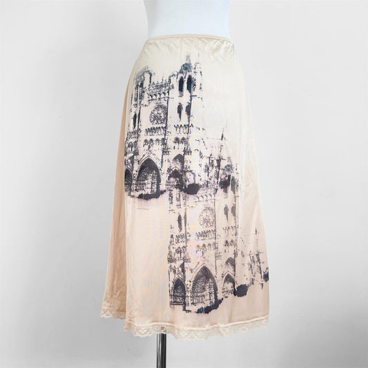 cathedral vintage slip skirt (s/m)