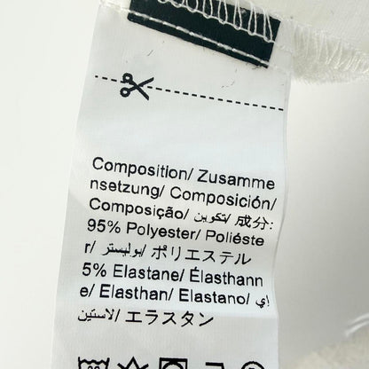 manga power lines ruffle button up mini dress (large)