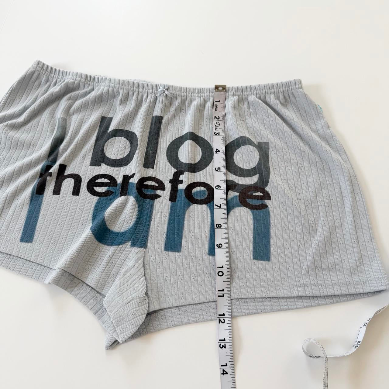 girl blogger pointelle shorts (large)