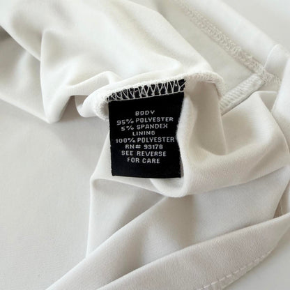sacred heart pleated bow blouse (xl)