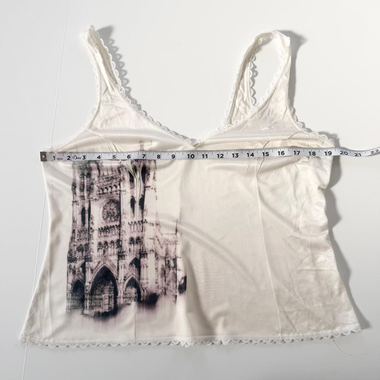 cathedral slip cami and skirt set (xl)