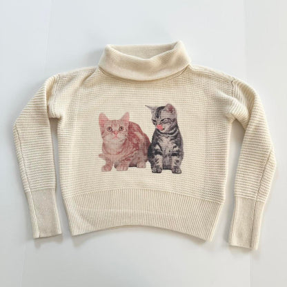 kittens sweater (xs)