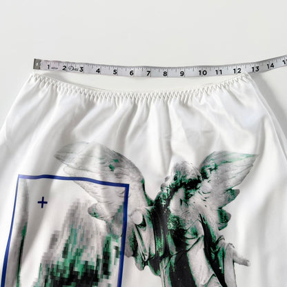 archangel glitch vintage slip skirt (large)