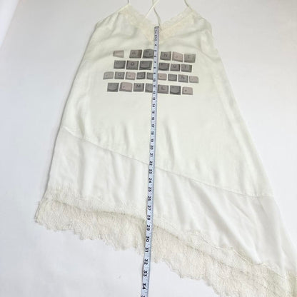 god complex asymmetrical dress (m)