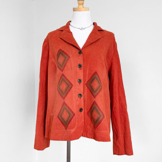 harlequin vintage jacket (xl)