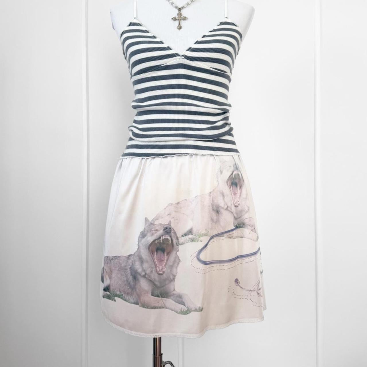 essential items vintage slip skirt (l/xl)