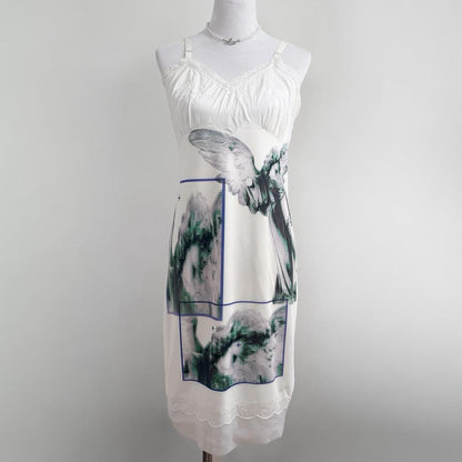 archangel glitch vintage slip dress (large)