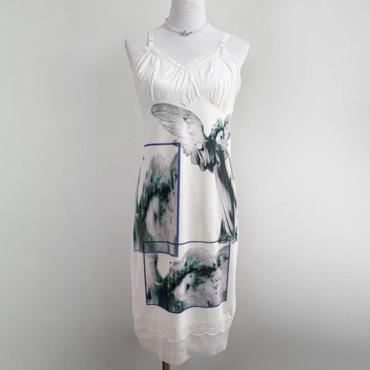 archangel glitch vintage slip dress (large)