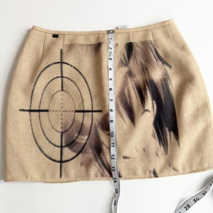 target practice mini skirt (s)
