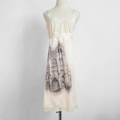 cathedral vintage slip dress (xs/s)