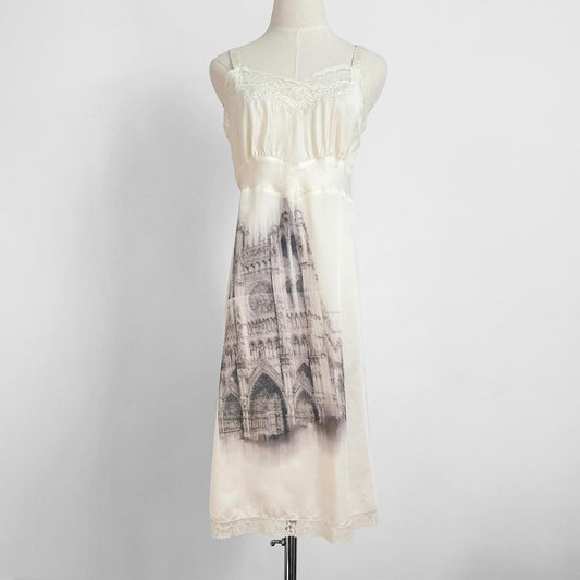 cathedral vintage slip dress (xs/s)