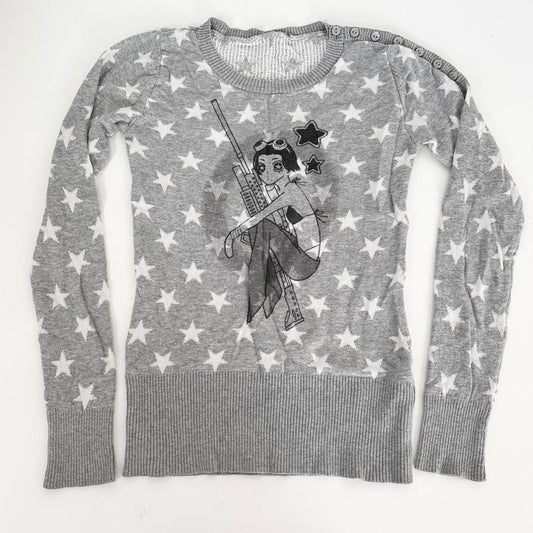 star girl cotton sweater (xs)